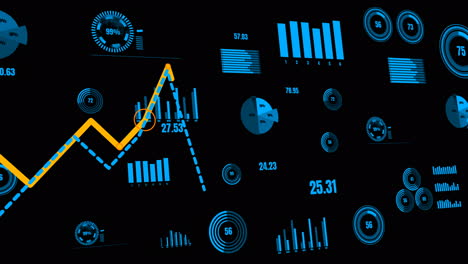 tablero de control empresarial visionario para el análisis de datos financieros