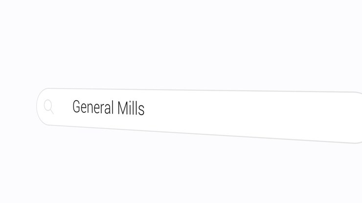 Typing General Mills on the Search Engine