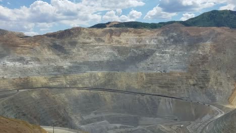 open pit copper mine in utah