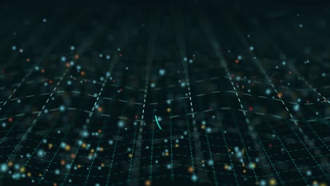 computer information network visualisation. crypto cyberspace web visual
