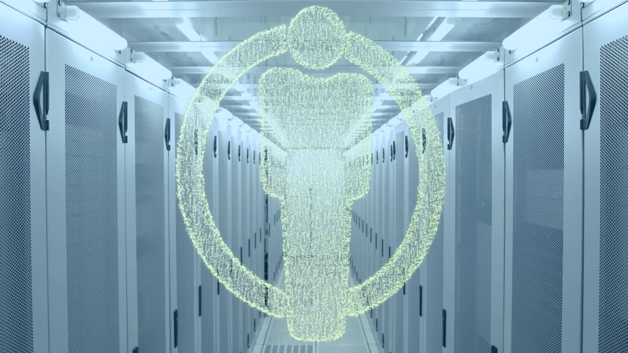 Animazione dell'icona umana su server