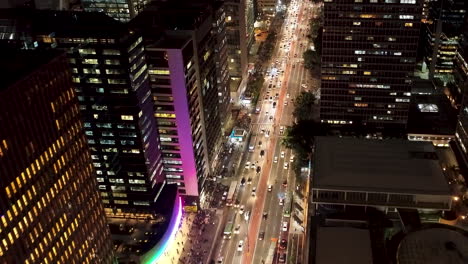 avenida paulista en são paulo, brasil