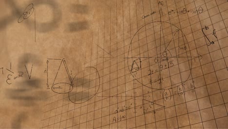 ecuaciones matemáticas y figuras 4k