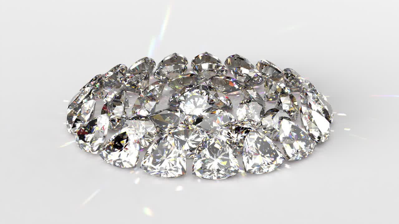 원활한 루프에 다이아몬드