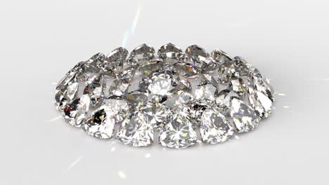 diamantes en bucle sin costuras