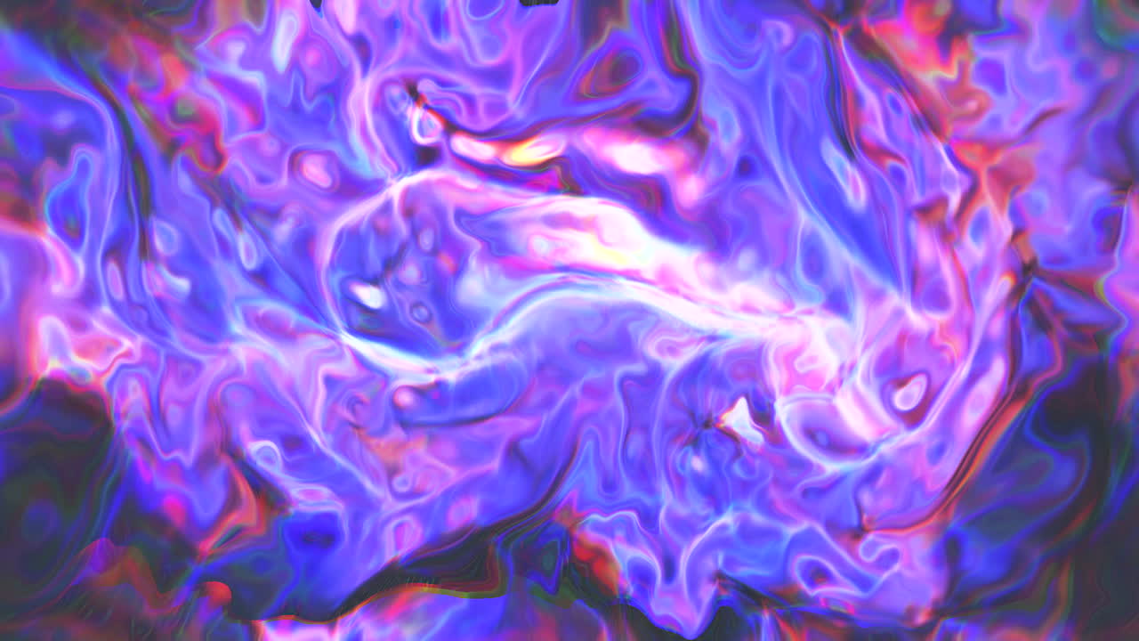 추상적인 사이키델릭 액체 색상