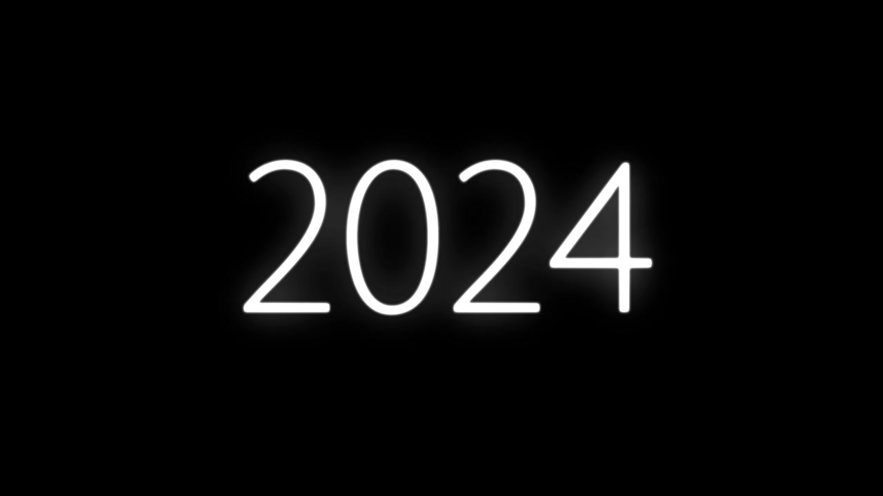 2024 animazione di testo motion graphics