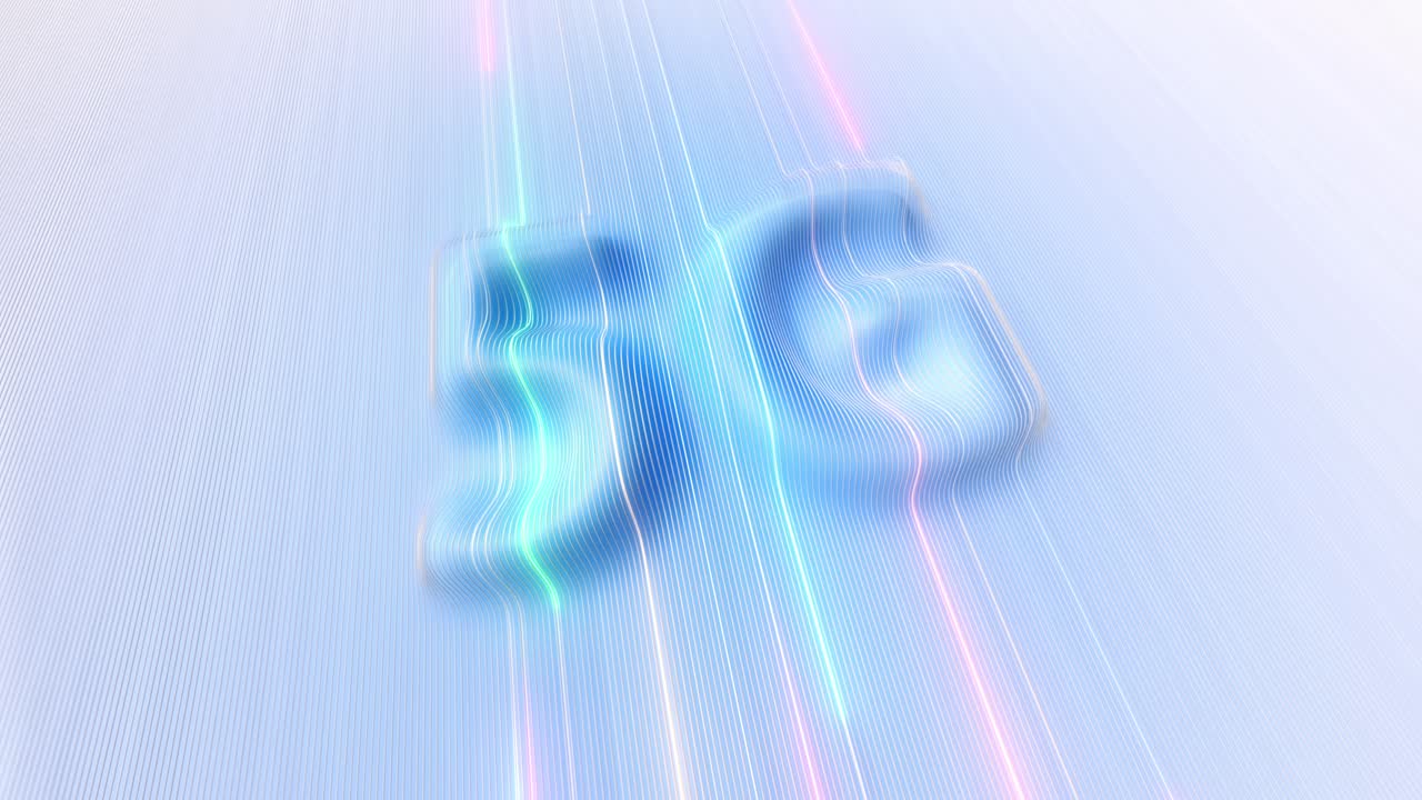 제목: 5g 네트워크의 3d 렌더링