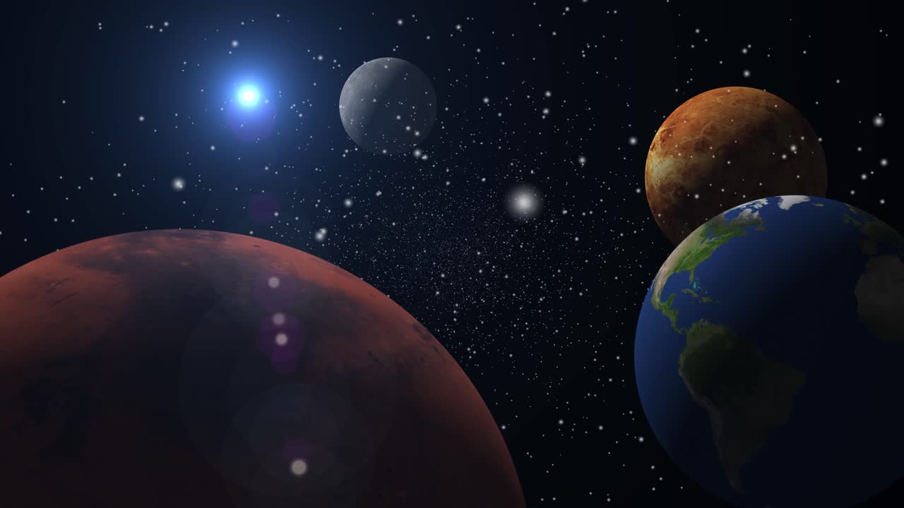 4 planetas más cercanos al sol, sistema solar