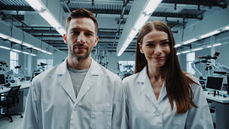 scientists in a modern laboratory setting
