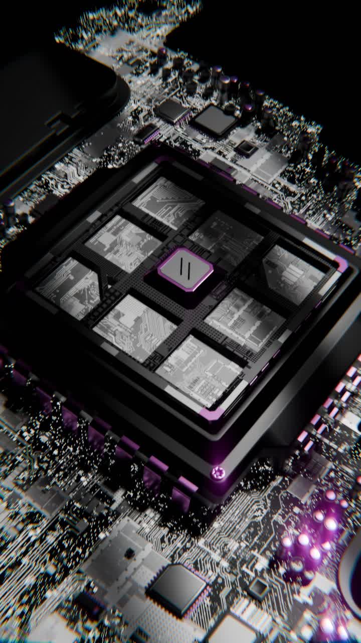 하이테크 cpu 및 회로판