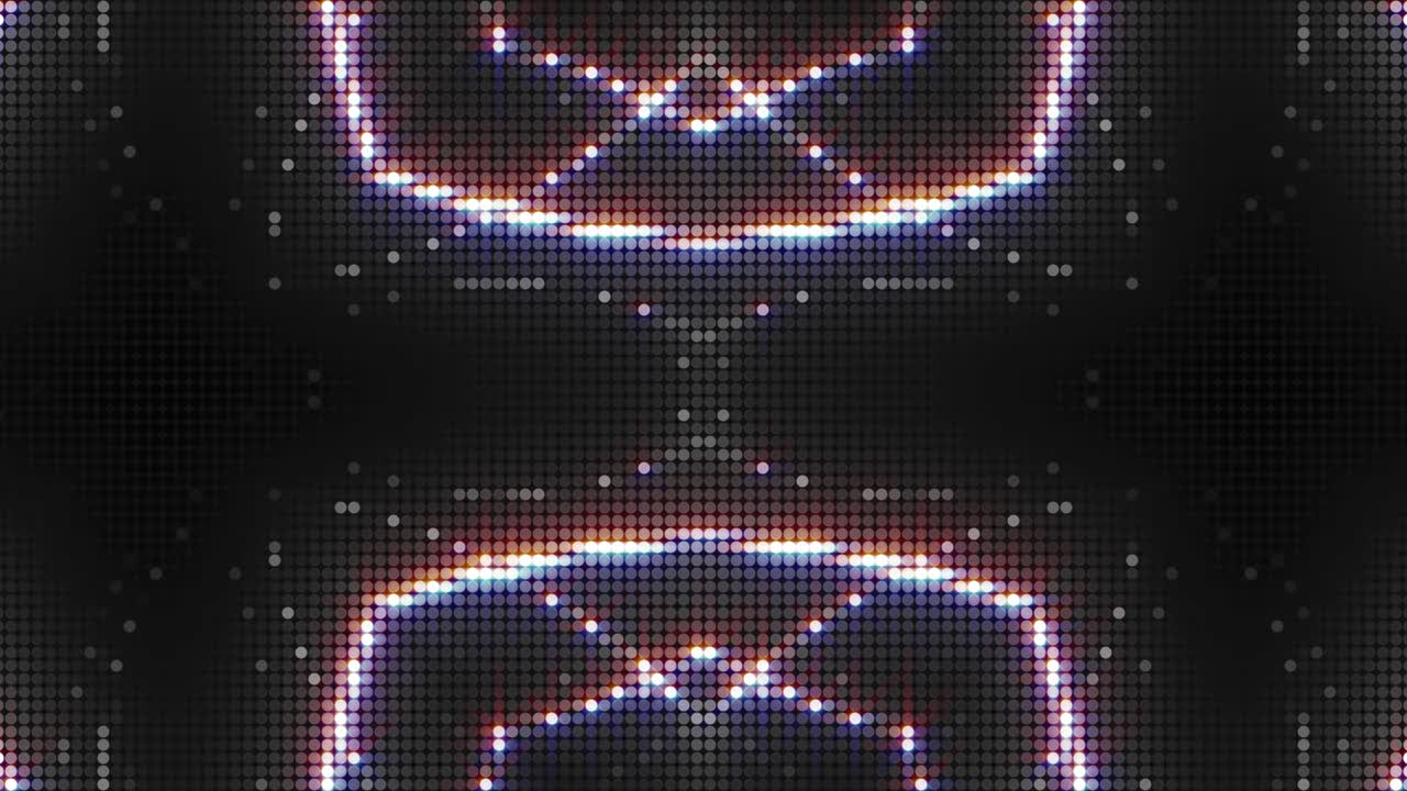 patrones de luz led abstractos