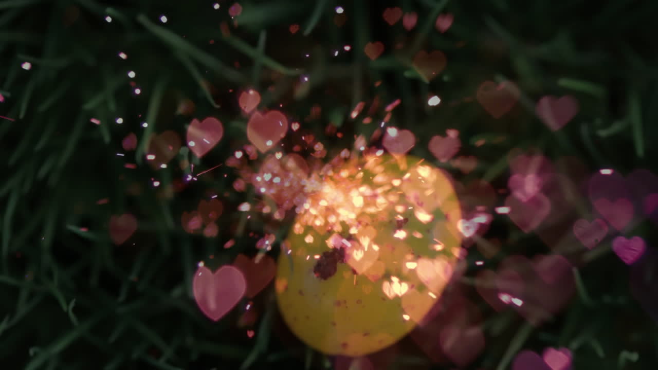 부활절 달 ⁇ 과 심장