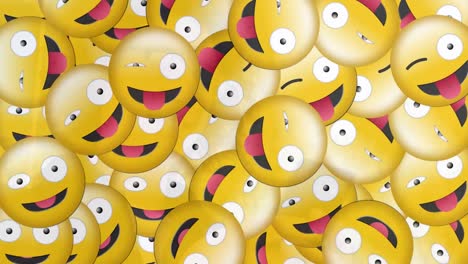 Animation-Fallender-Emojis-über-Einen-Mann-Mit-Smartphone