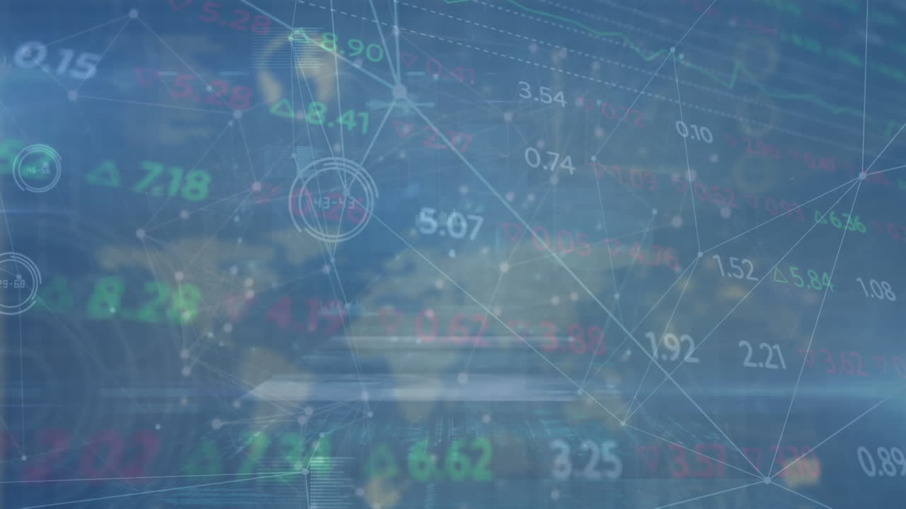 세계 여러 지역을 연결하는 디지털 인터페이스