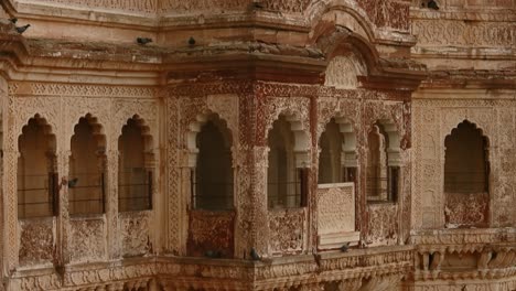 Fuerte-De-Mehrangarh-En-Jodhpur,-India