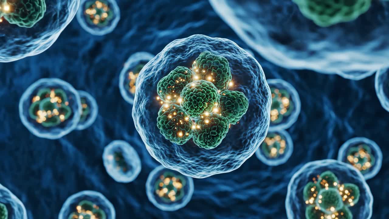 las células microscópicas