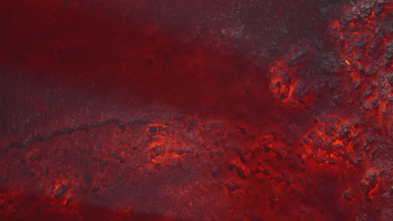 녹은 암석 질감