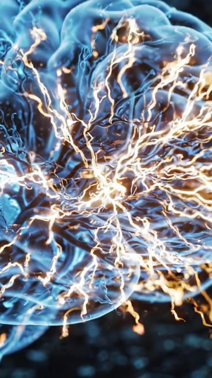 Un incredibile viaggio visivo attraverso le dinamiche trasformazioni del cervello umano, esplorando le profondità della funzione cognitiva e dell'attività neurale con dettagli vividi