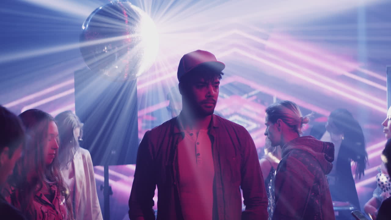 Fiesta en un club nocturno