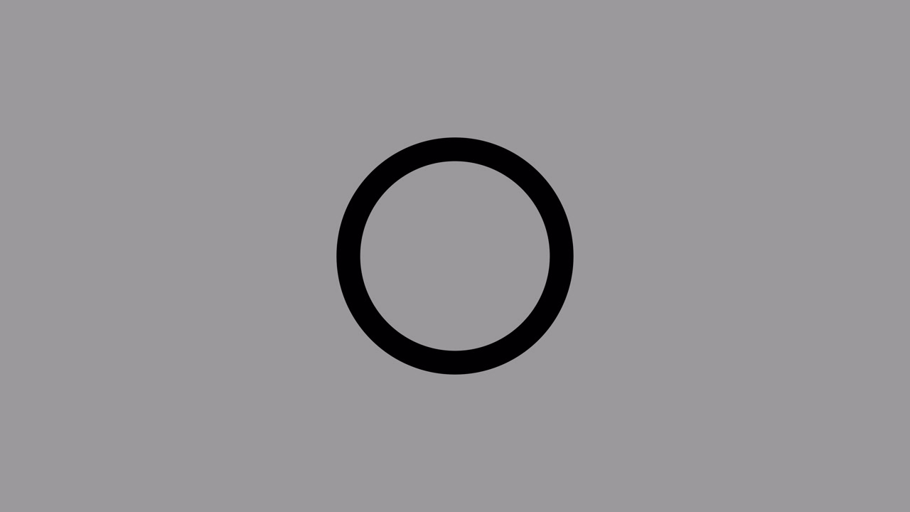 Animated Countdown Timer from Five to Zero on Gray Background