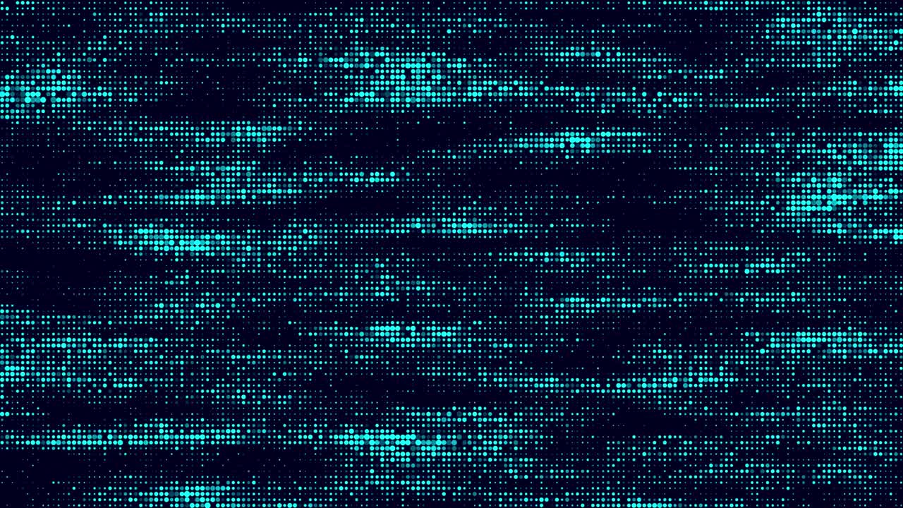 fondo de puntos futuristas. textura cibernética con partículas de diferentes tamaños. ilustración de tecnología. renderización 3d.