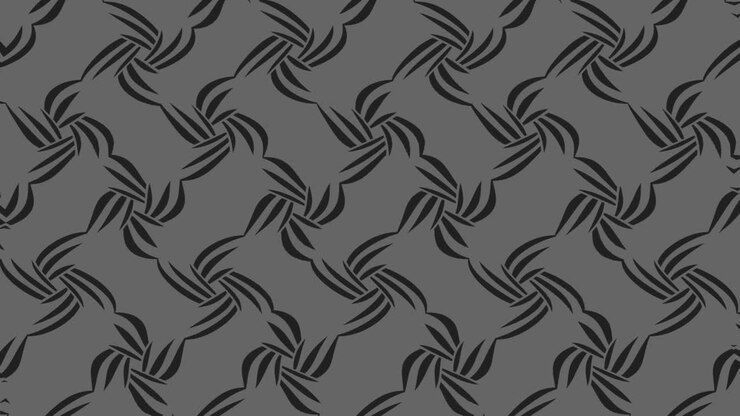 Black and white pattern on a minimal background.