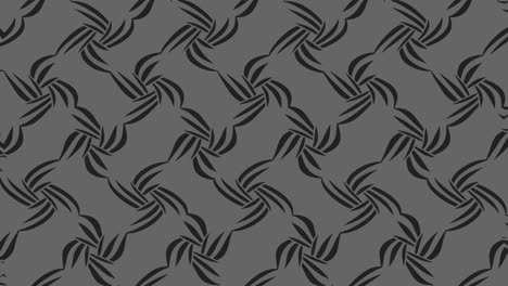 black and white pattern on a minimal background.