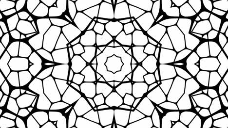 kaleidoscope abstract geometric effect background