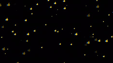 sign like icon loopable background animation motion with alpha channel 4k