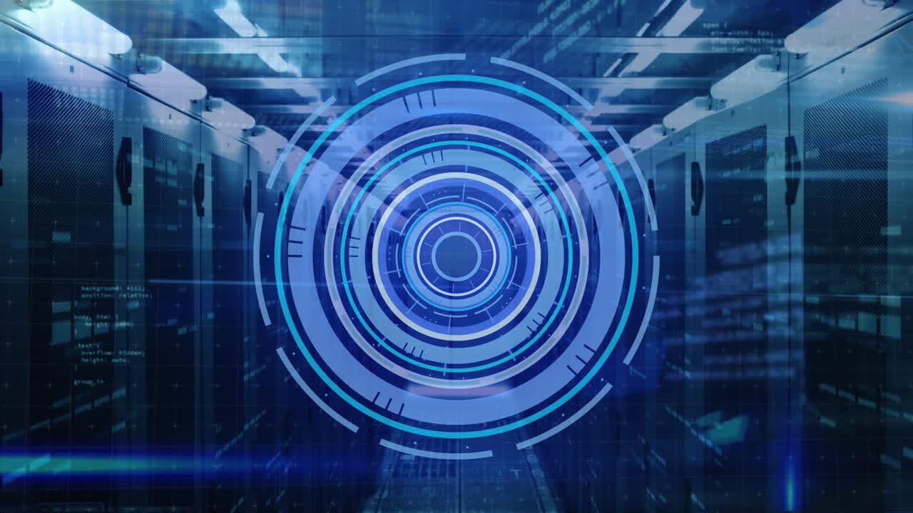 Animation of scope scanning and data processing over computer servers