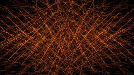 orange color dot shape pattern animation motion graphics