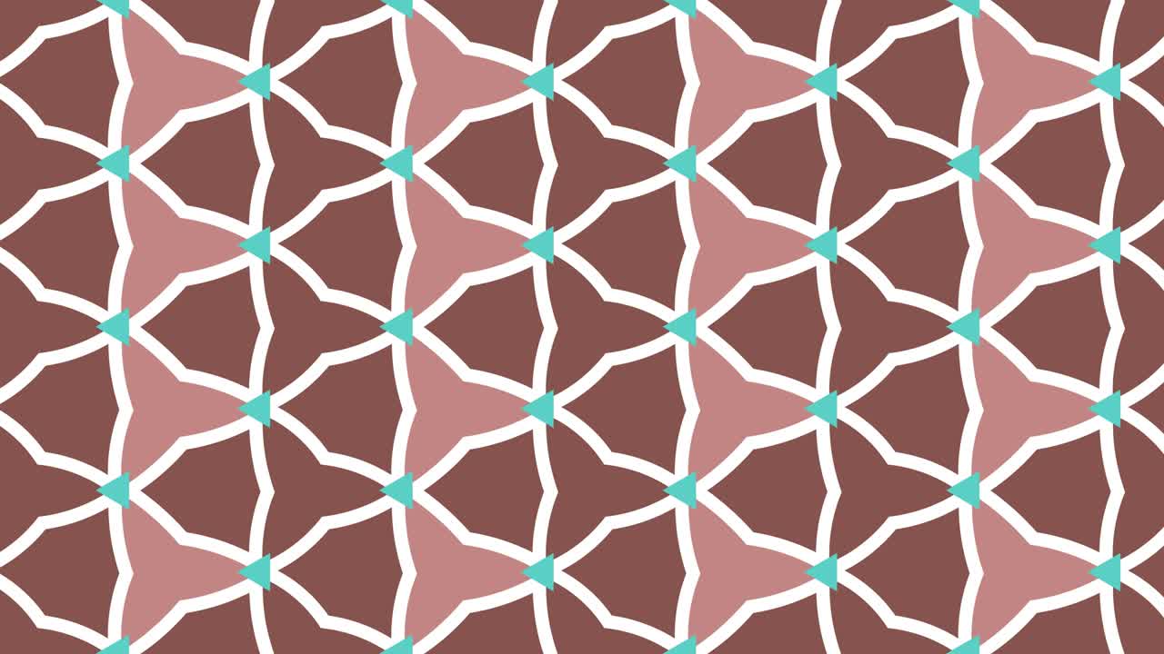 Animated seamless pattern design floating