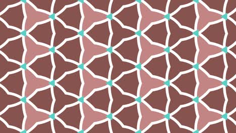 diseño de patrón sin costuras animado flotante