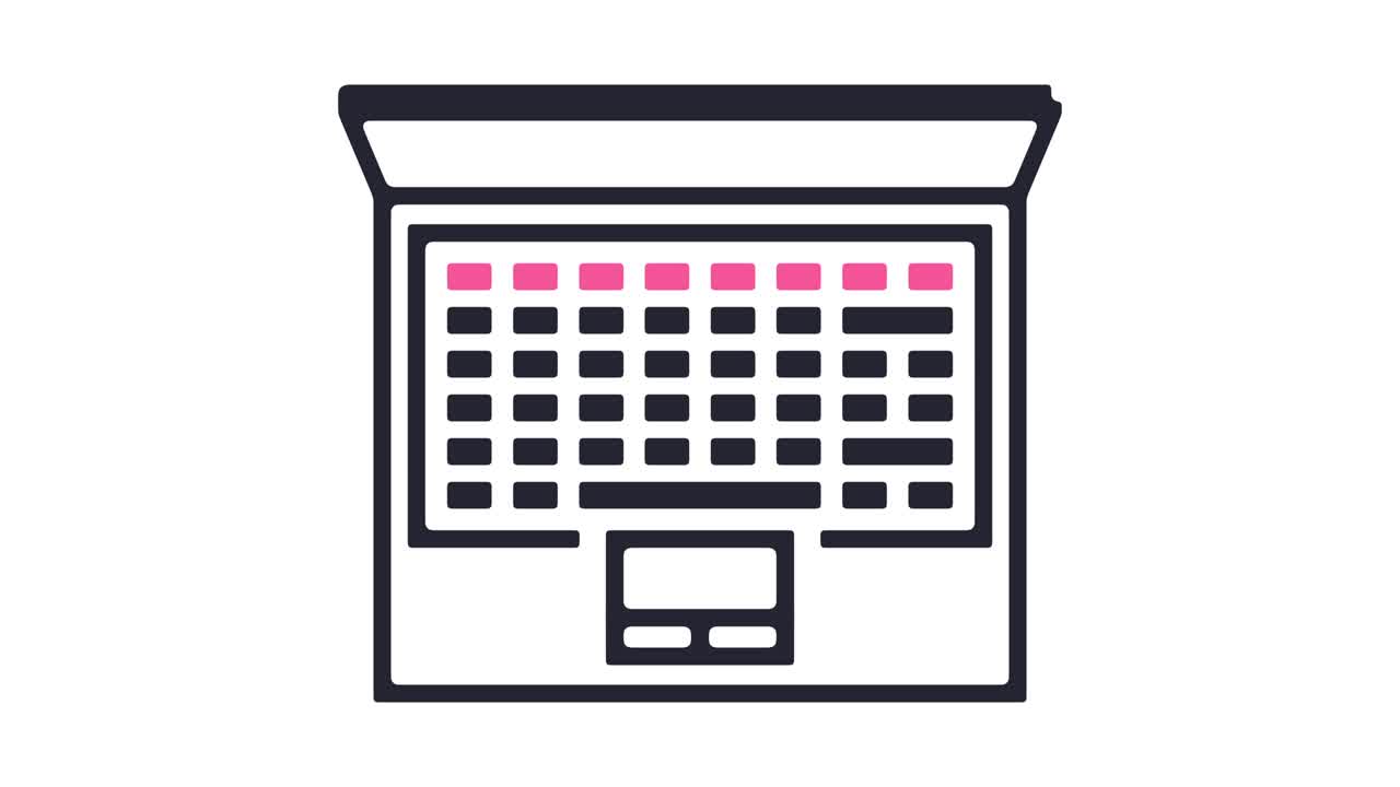 Laptop Icon Animation