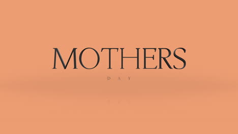 celebrate mothers day with a glamorous lettered greeting