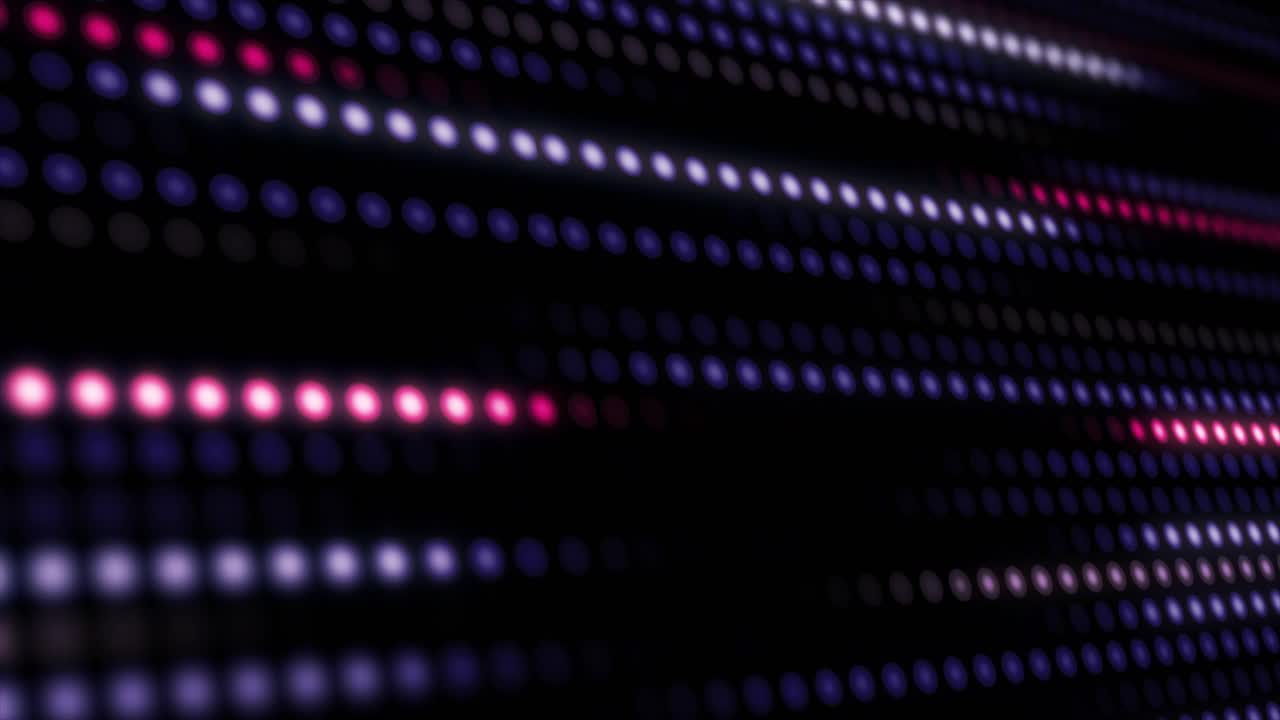 Motivo astratto per display LED