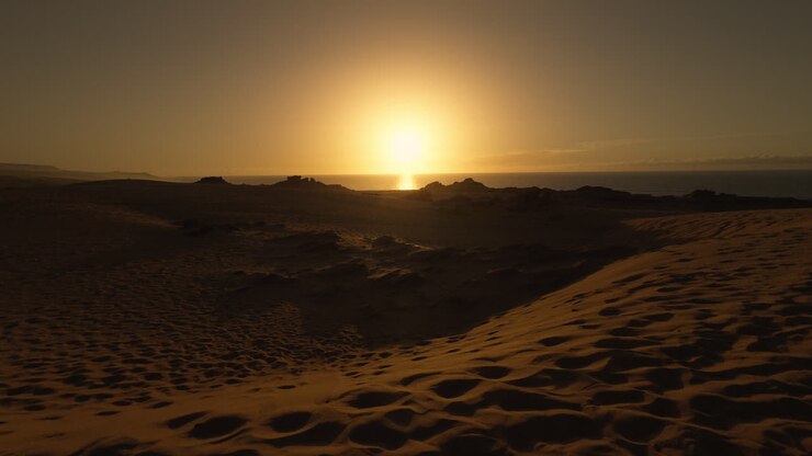 Sunset over the Dunes