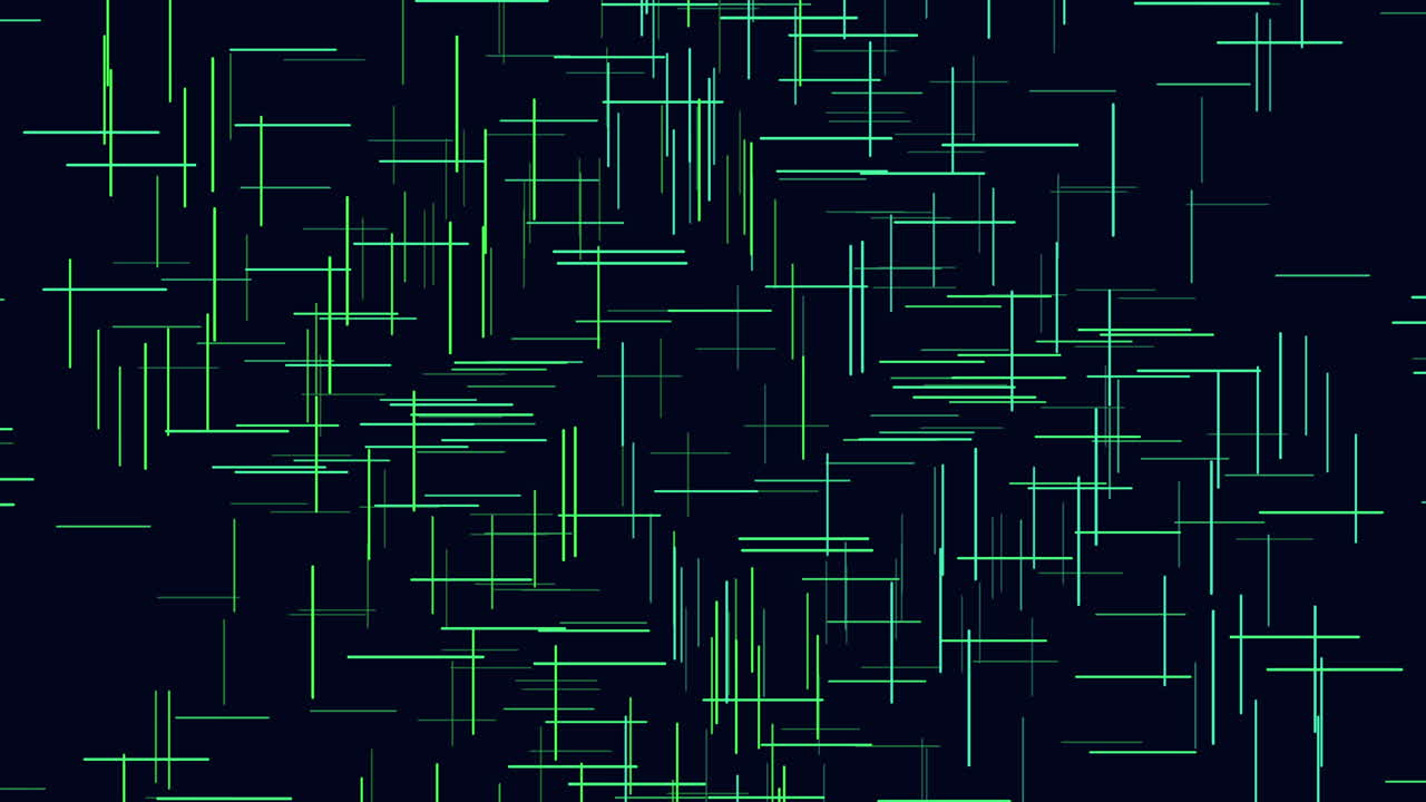 Dynamic geometric grid pattern in black and purple