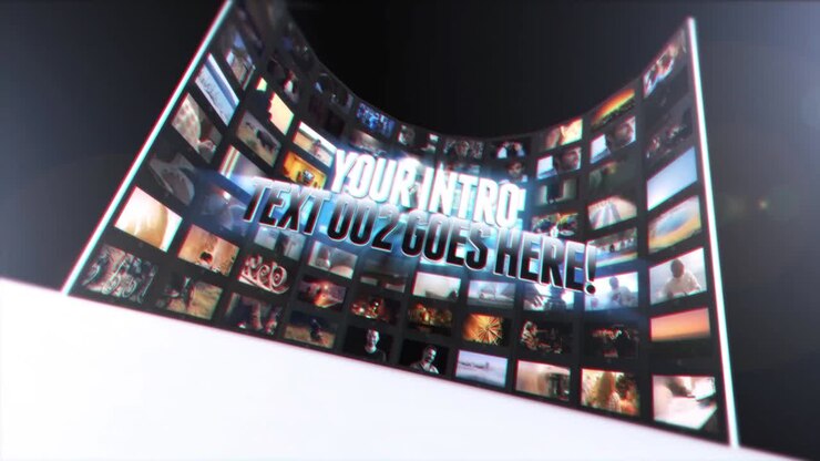 Screens with different images