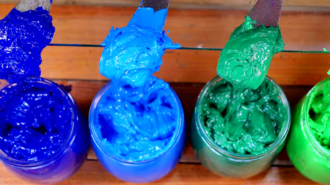 인쇄 티 셔츠에 대한 잉크의 시원한 색