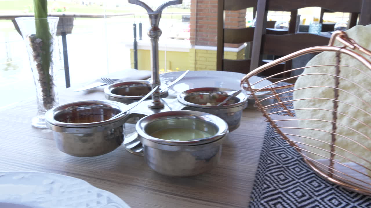 인도 음식 슬로우모 비디오