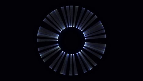 abstract circle with light and dark background