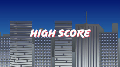 high score sign