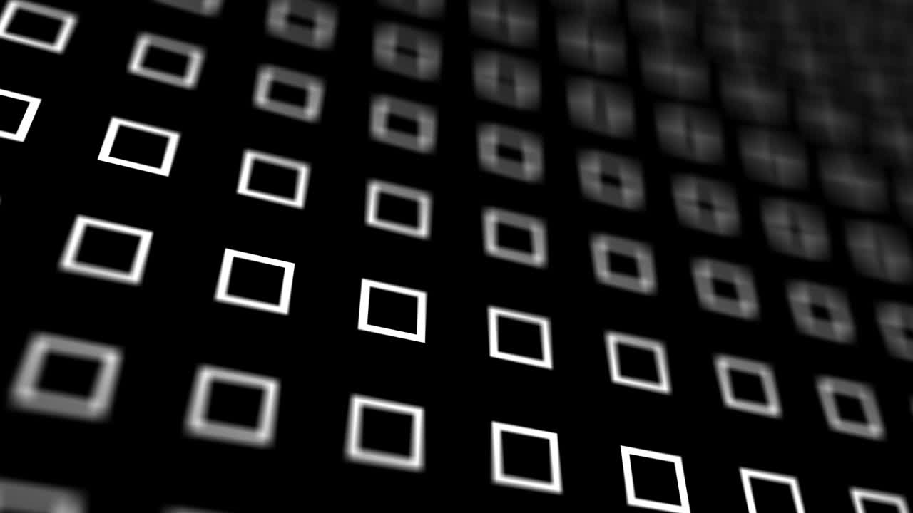 Background of drifting squares in 1080HD. - Stok video