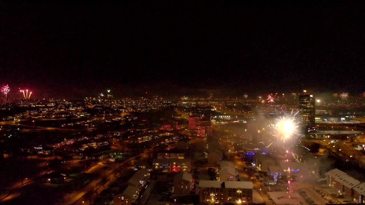 Fireworks in Iceland