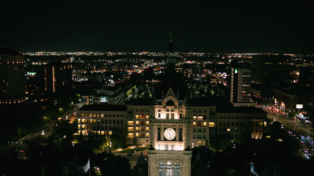 Fort Worth City Hall at Night