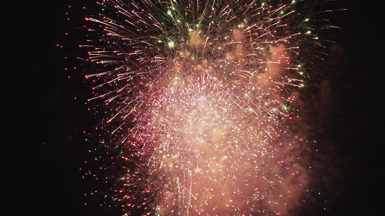 final de fuegos artificiales del 4 de julio