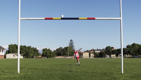 Rugby-player-training-on-the-field