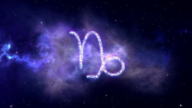 знак зодиака козерог образуется из звезд с космическим фоном